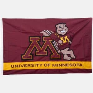 University of Minnesota Gopher Flag