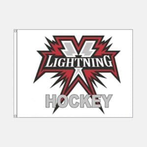 Lightning Hockey Flag