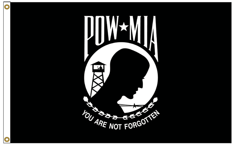 POW MIA Gone But Not Forgotten Flag