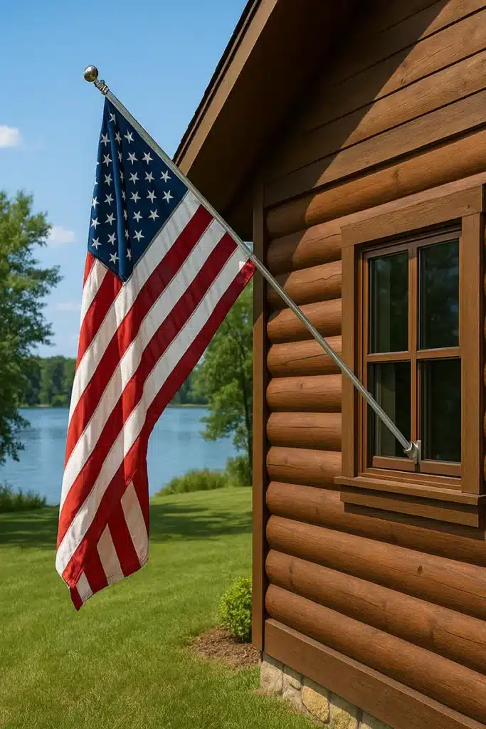 Wall-Mounted Flagpoles