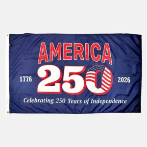 America 250 Anniversary Flag in Blue