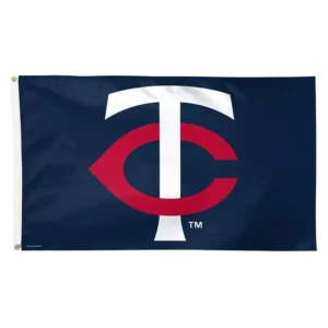 Minnesota Twins TC Flag in Blue