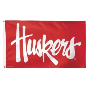 Nebraska Huskers Flag